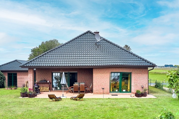 Ferienhaus "Kröslin", Urlaub mit Hund, 4 P., eingezäunter Garten