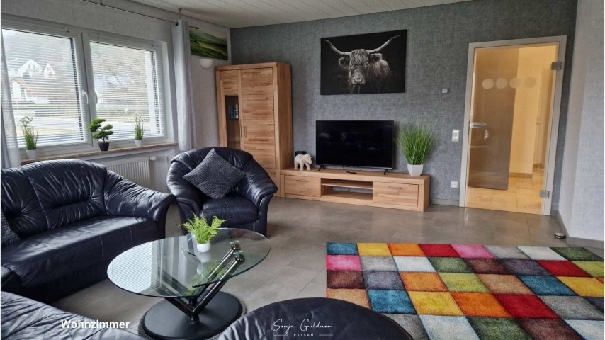 Schönes, großes Ferienhaus mit Terrasse, Garten und Sauna im Saarland