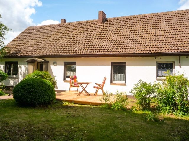 Ferienhaus Haus Am See Insel Usedom Eingezaunter Garten