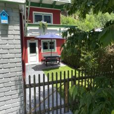 Studio Pepper mit eingezäunten Garten 
