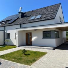 Ferienhaus mit Kamin und Sauna 600 Meter vom Strand entfernt