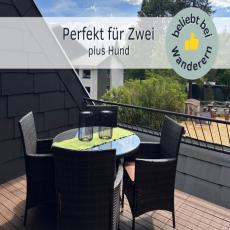 Bude im Harz*perfekt für Zwei plus Hund*sonnige Loggia*Wald ...