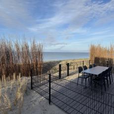 Erste Reihe am Wasser - mit Zaun - BeachHouse 'Panoramadeck'