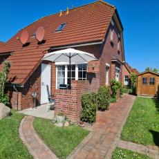 Top Nordsee-Ferienhaus f.  4 Pers.  Zaun, WLAN, Garten, Süd ...