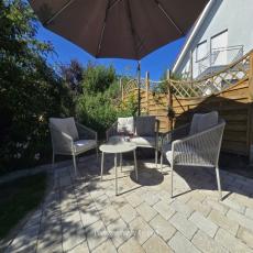 Ruhige Wohnung mit kleinem Garten für Gäste und ihren Lieb ...