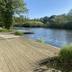 See-Bungalow mit Steg, Hot Tub & Kamin in Krefeld nahe Düss ...