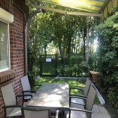 Schönes Ferienhaus an der Harle mit Garten und WLAN