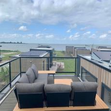 Luxus Villa-2 Terrassen/ Dachterrasse, Blick aufs IJsselmeer ...