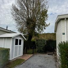 Chalet am Strandaufgang – eingezäunt, strandnah & hundefr ...