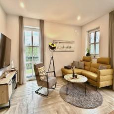 Kinder-Ferienhaus Mia mit Garten und Spielbereich