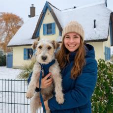 Reethaus am Meer St. Michael Sauna Kamin eingefriedet