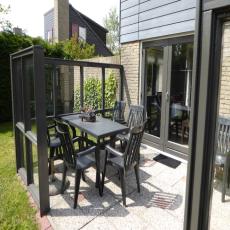 Ferienhaus mit eingezäuntem Garten im Hundefreundlichen Par ...