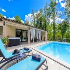 Villa mit Pool auf den Inseln, umgeben von Natur - Pazin