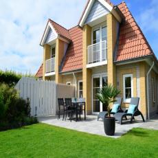 Ferienvilla mit Sauna im 5-Sterne-Park direkt am Meer